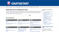 Desktop Screenshot of gratisstart.se